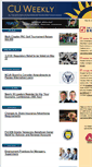 Mobile Screenshot of cuweekly.ccul.org