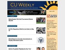 Tablet Screenshot of cuweekly.ccul.org